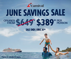 Carnival Cruises June Specials